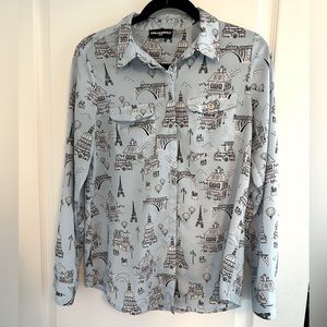 Karl Lagerfeld Landmark Blouse